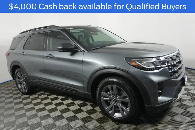 New 2026 Carbonized Gray Metallic Ford Active image 2