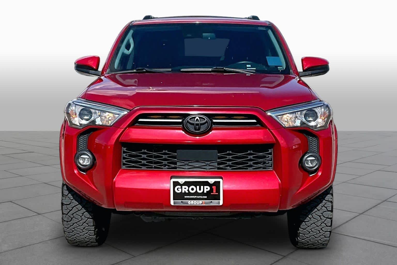 Used 2023 Barcelona Red Metallic Toyota SR5 image 4