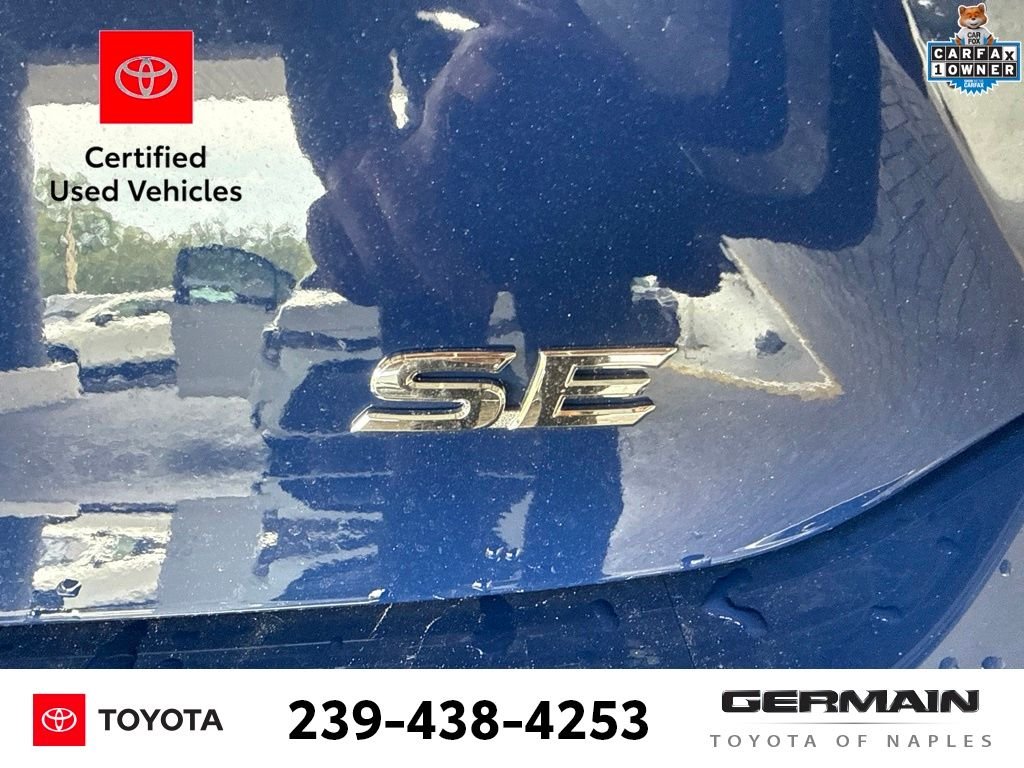 Certified Used 2026 Blue Toyota SE image 27
