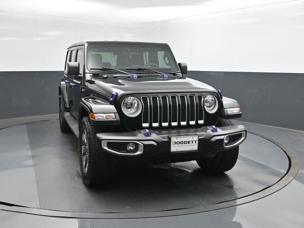 Used 2022 Black Jeep Unlimited Sahara image 17