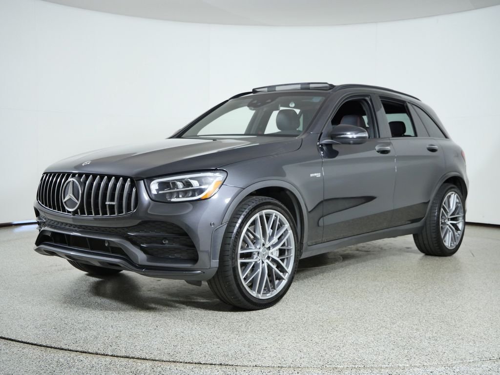 Used 2021 Gray Mercedes-Benz GLC 43 AMG® image 1