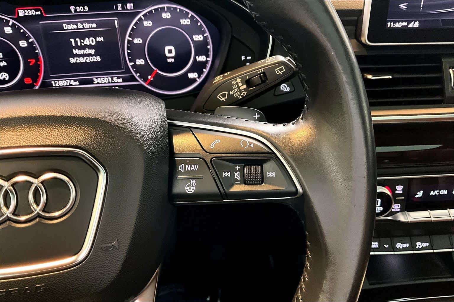 Used 2019 Moonlight Blue Metallic Audi Premium Plus image 25