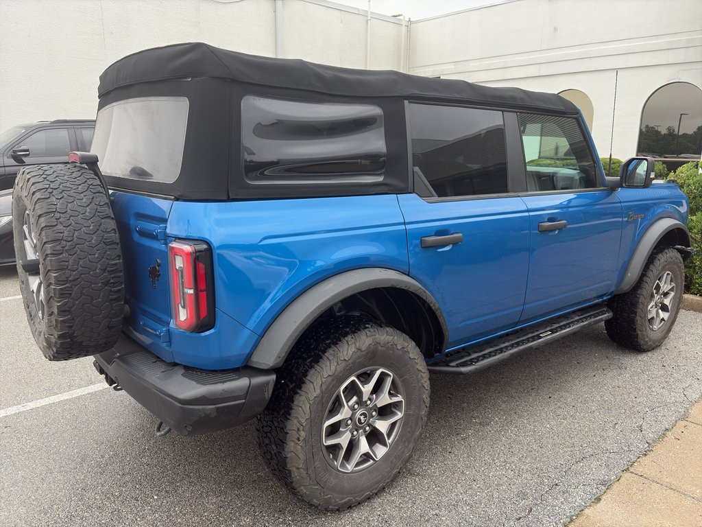 Used 2022 Velocity Blue Metallic Ford Badlands image 4