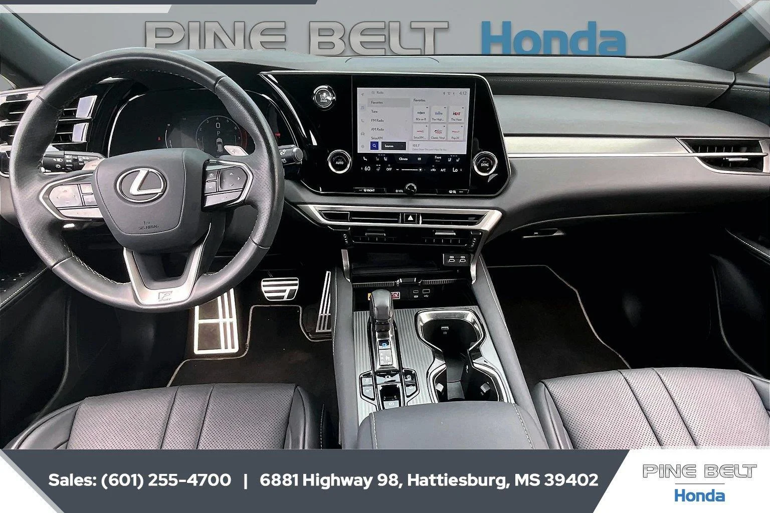 Used 2024 Iridium Lexus RX 350 F SPORT Handling image 13