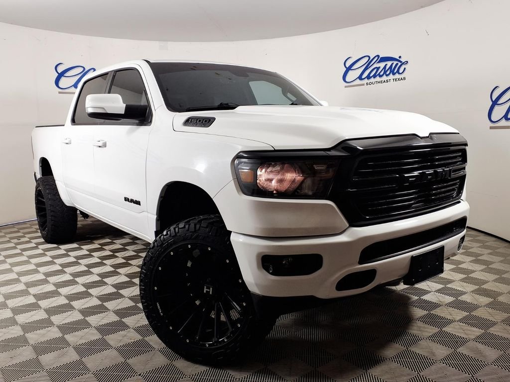 Used 2020 White Ram Big Horn/Lone Star image 1