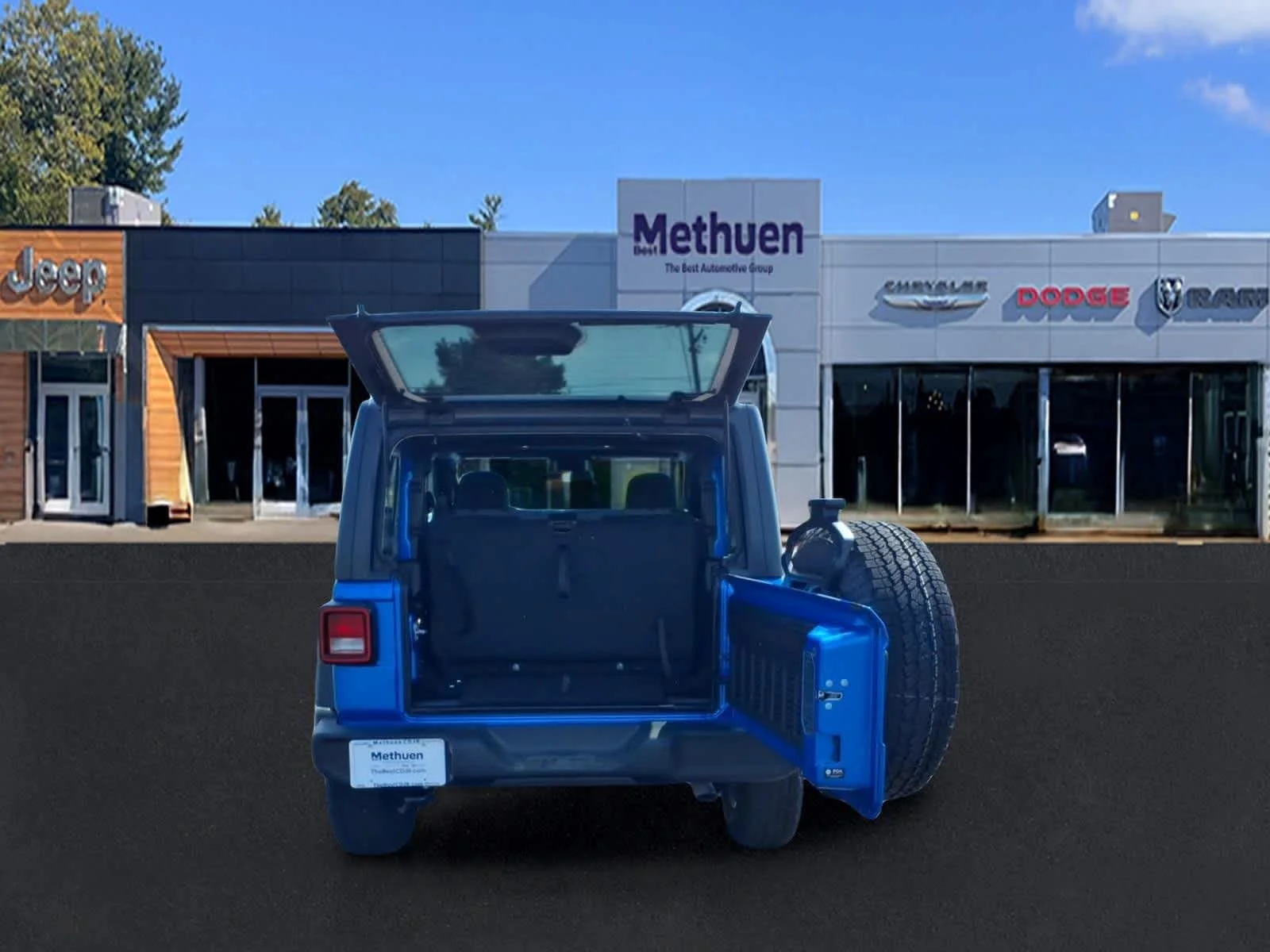 New 2026 Hydro Blue Pearlcoat Jeep Sport S image 5