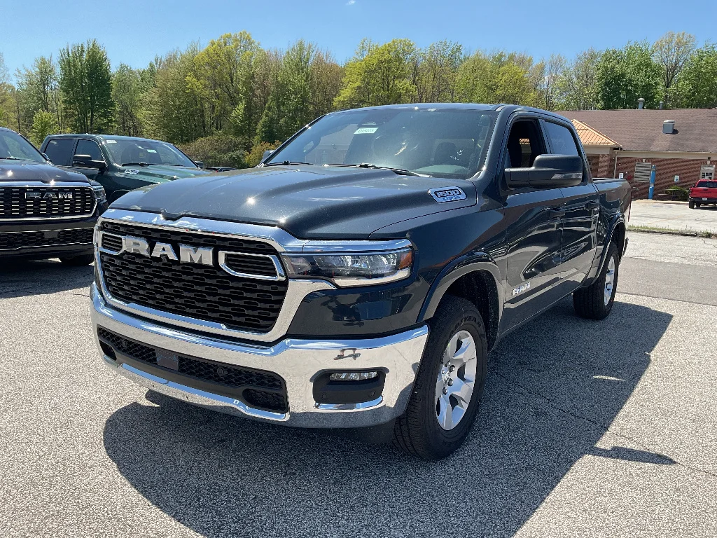 New 2026 Forged Blue Metallic RAM Big Horn Crew Cab 4x4 5