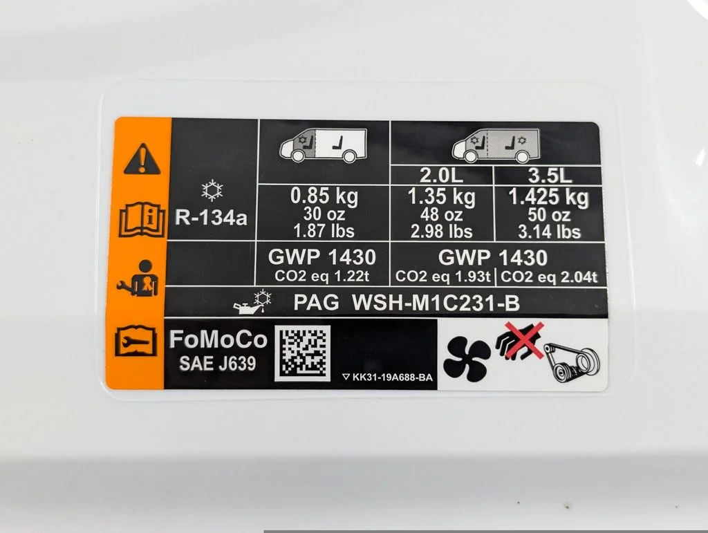 New 2026 Oxford White Ford Cargo Van image 22