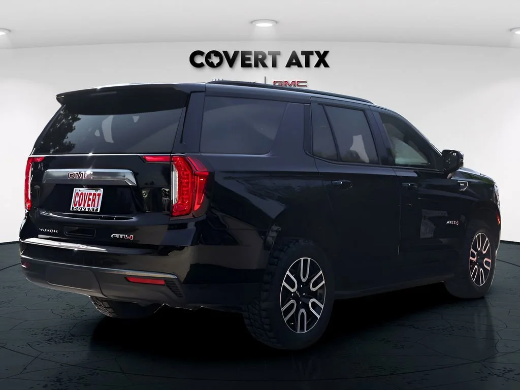 Used 2021 ONYX BLACK GMC AT4 image 7