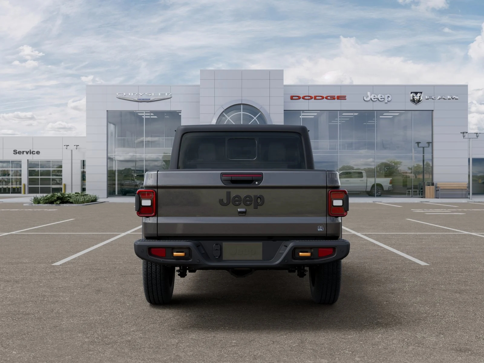 New 2026 Granite Crystal Metallic Clearcoat Jeep 85th Anniversary Edition image 35