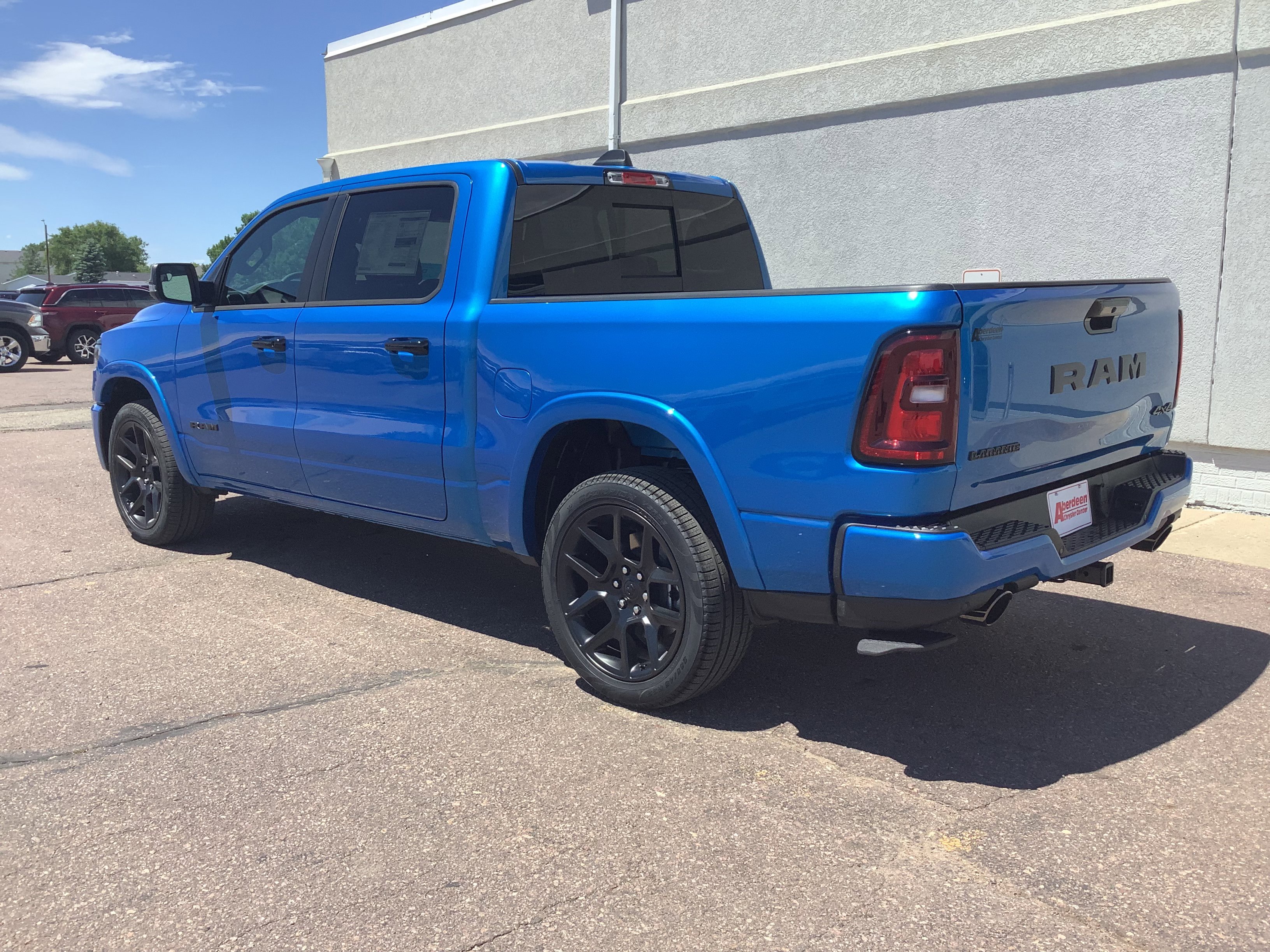 New 2026 Hydro Blue Pearl-Coat Exterior Paint RAM Laramie image 6