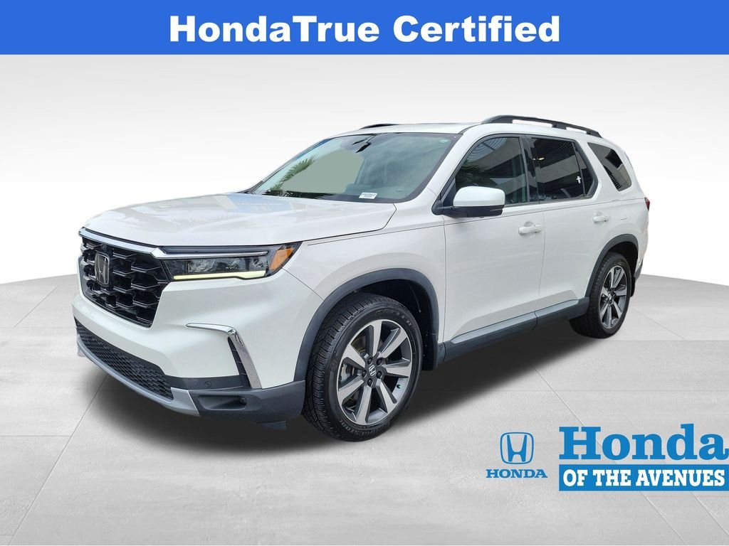 Certified Used 2023 Platinum White Pearl Honda AWD ELITE image 2