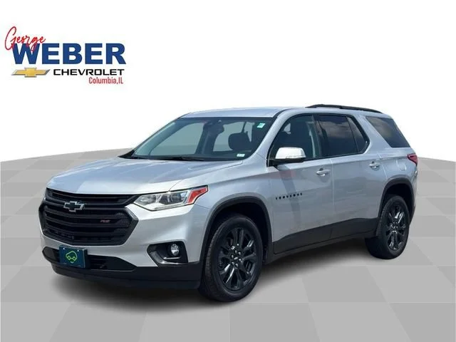 Used 2021 SILVER ICE METALLIC Chevrolet RS image 1