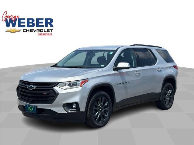 Used 2021 SILVER ICE METALLIC Chevrolet RS image 1