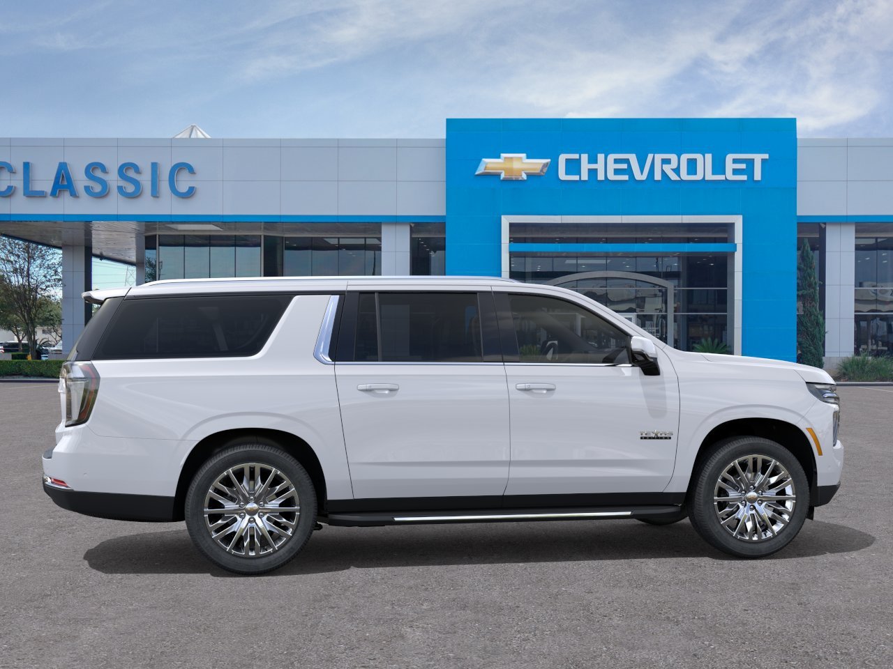 2026 Chevrolet Suburban LT White at Classic Elite Chevrolet Hwy 6