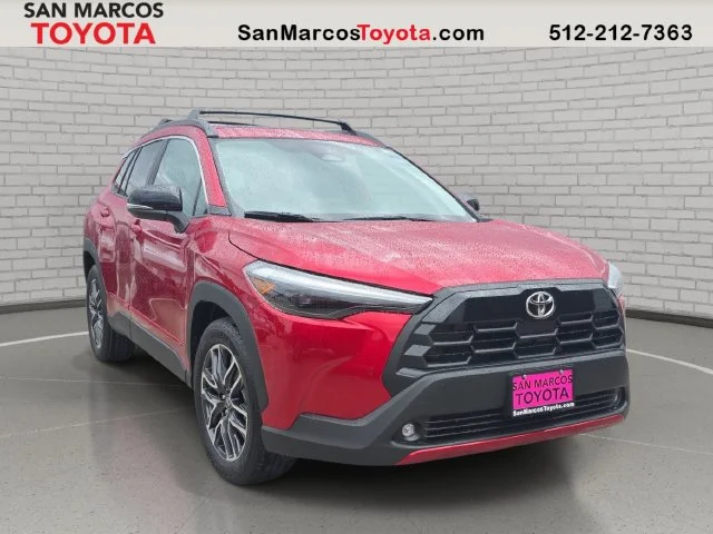 New 2026 Soul Red Crystal Toyota XLE image 3