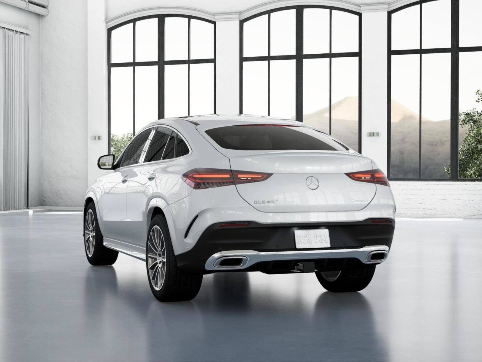 New 2026 MANUFAKTUR Moonlight White Metallic Mercedes-Benz GLE 450 Coupe image 27