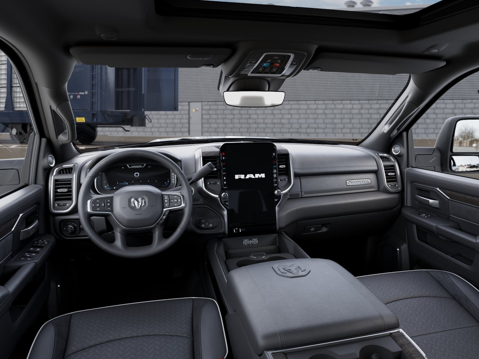 New 2026 Forged Blue Metallic Exterior Paint RAM Laramie image 8