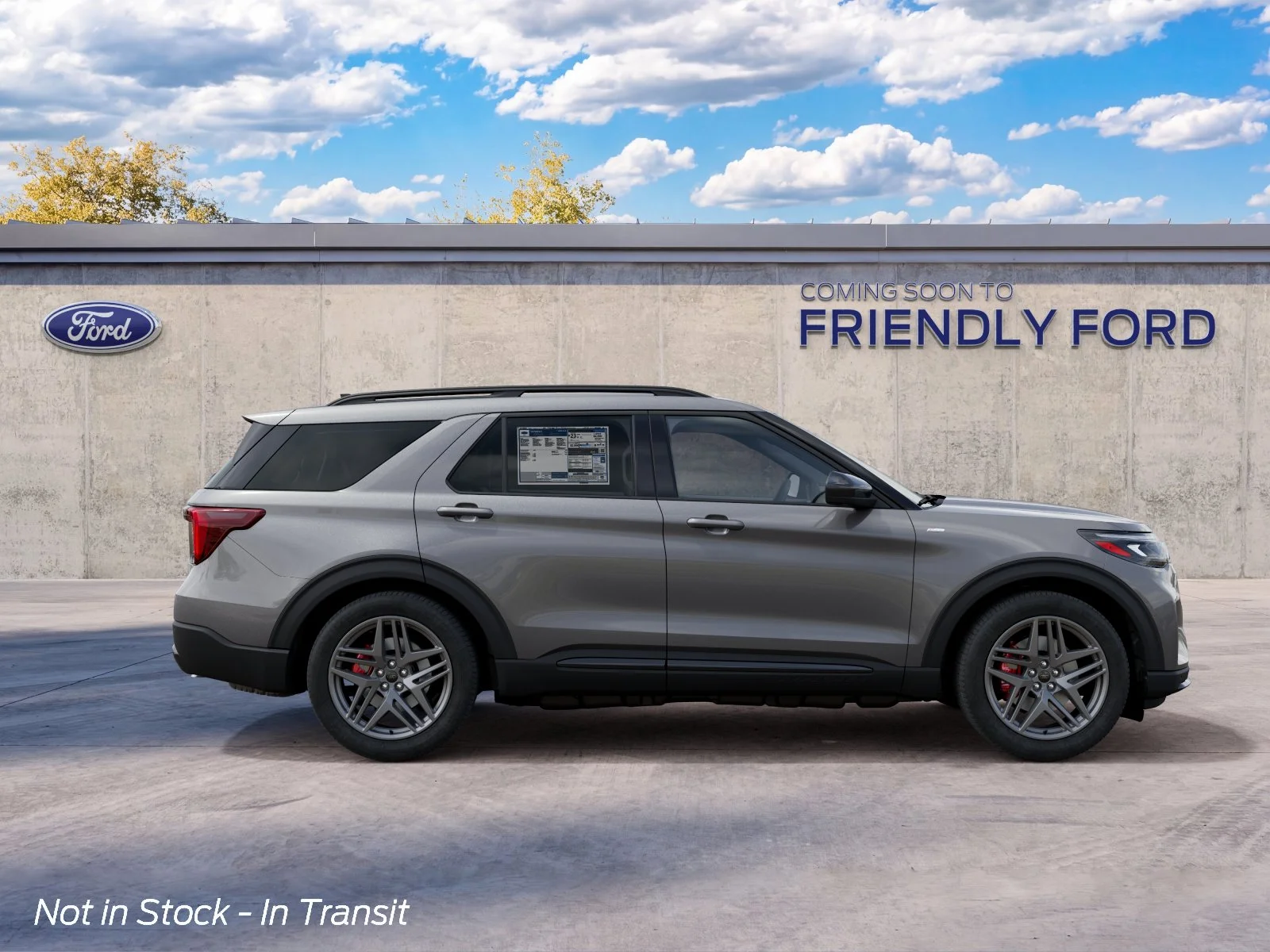 New 2027 Carbonized Gray Metallic Ford ST-Line image 5