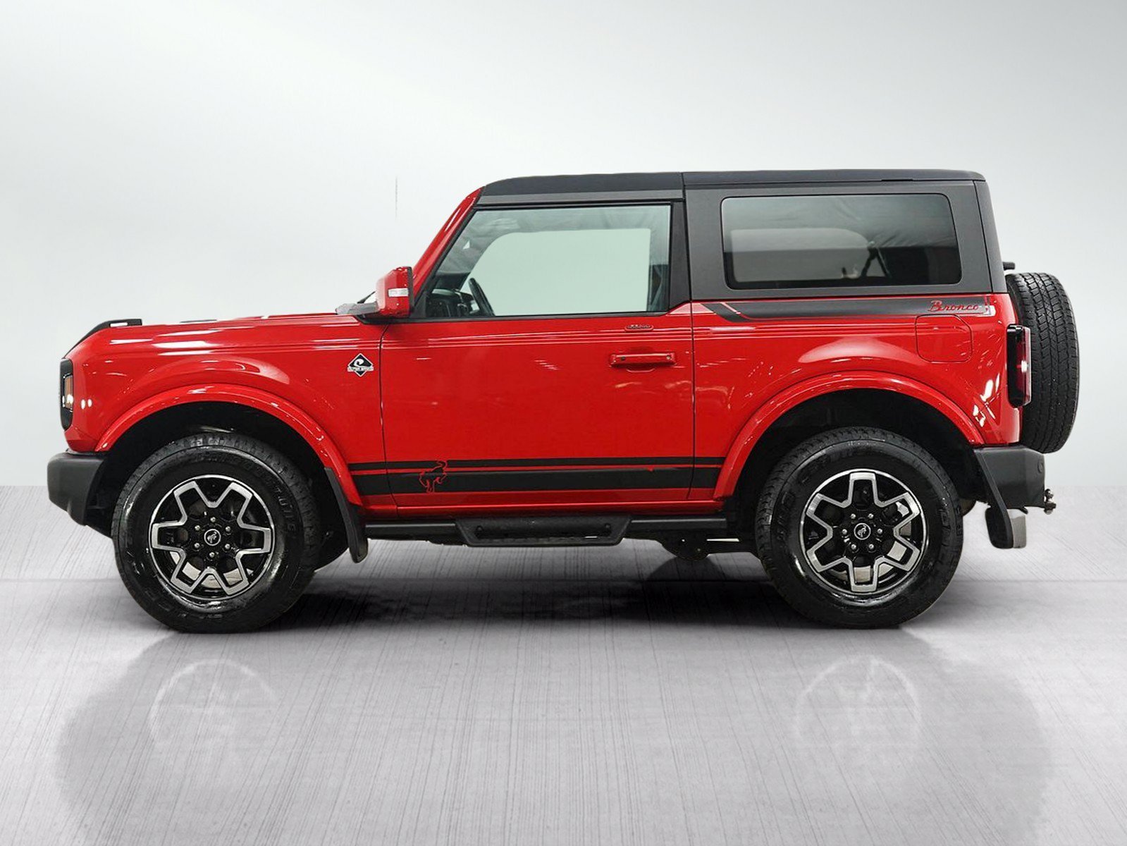 Used 2023 Ford Bronco 2-Door Outer Banks with VIN 1FMDE5AH6PLB66967 for sale in Burnsville, Minnesota