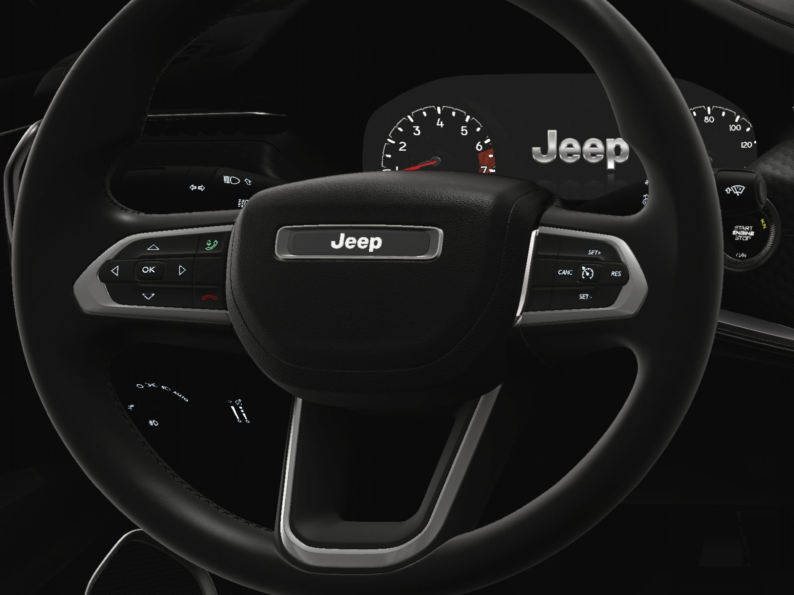 New 2024 Bright White Clear-Coat Exterior Paint Jeep Latitude image 50