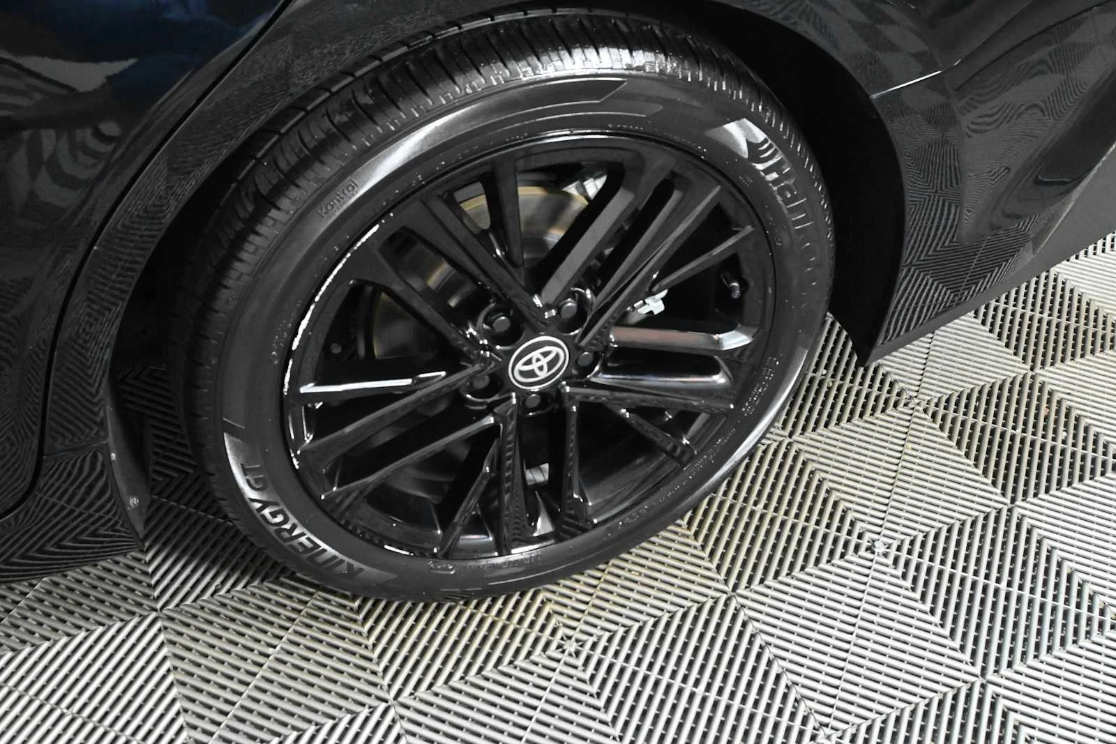 Used 2025 Midnight Black Metallic Toyota SE image 30