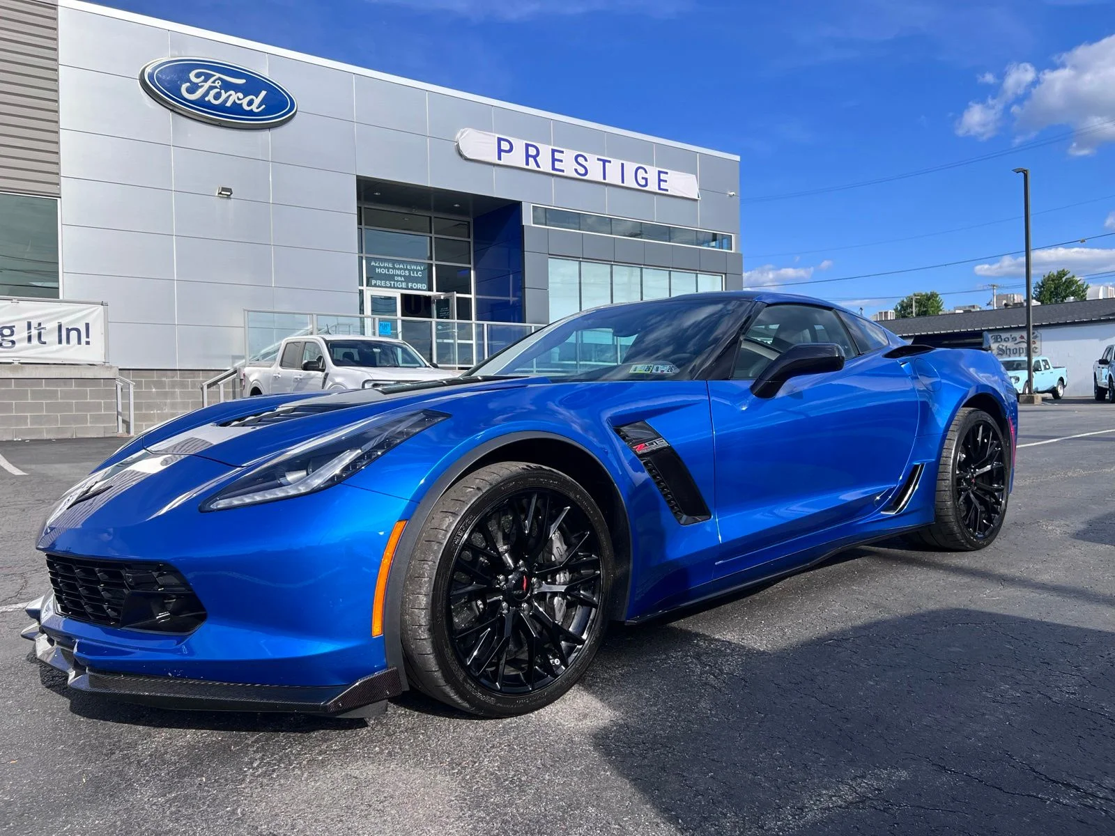 Used 2016 Laguna Blue Metallic Tintcoat Chevrolet Z06 image 6