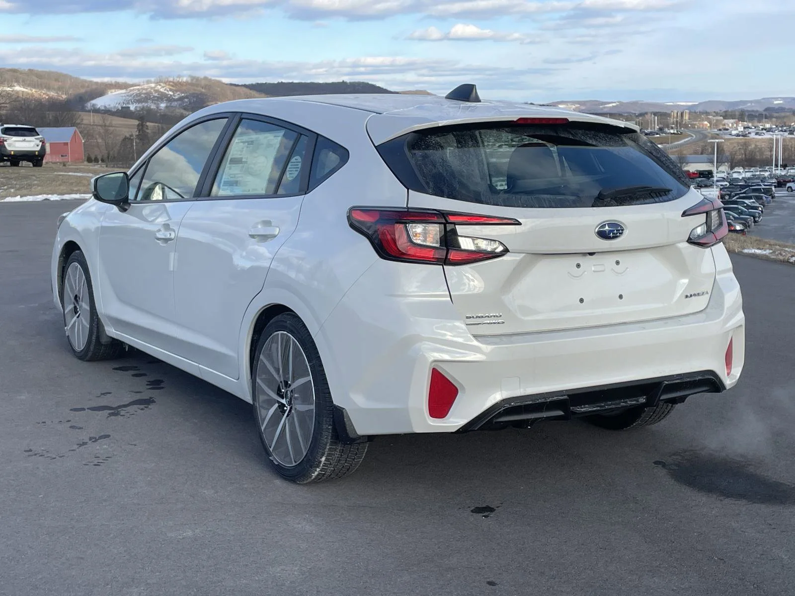 Used 2026 Crystal White Pearl Subaru Sport image 4