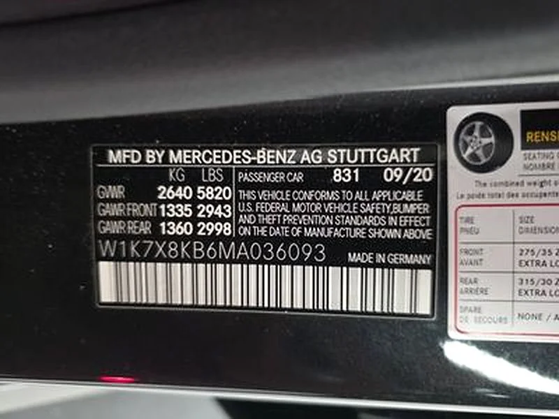 Used 2021 Gray Mercedes-Benz S image 15