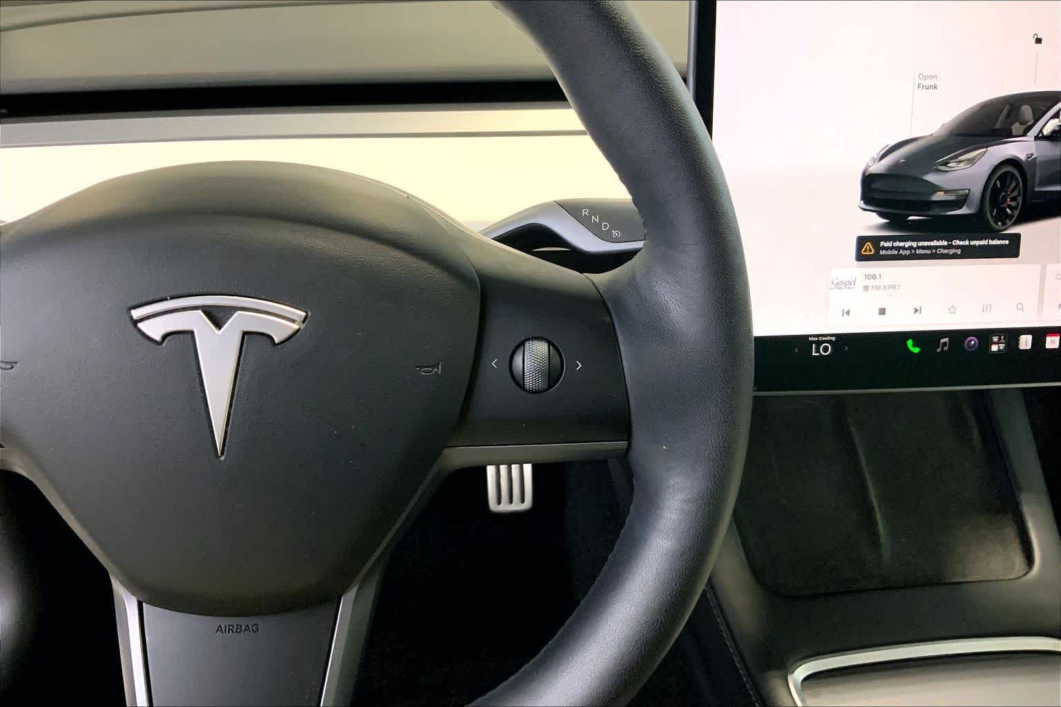 Used 2022 Midnight Silver Metallic Tesla Performance image 24