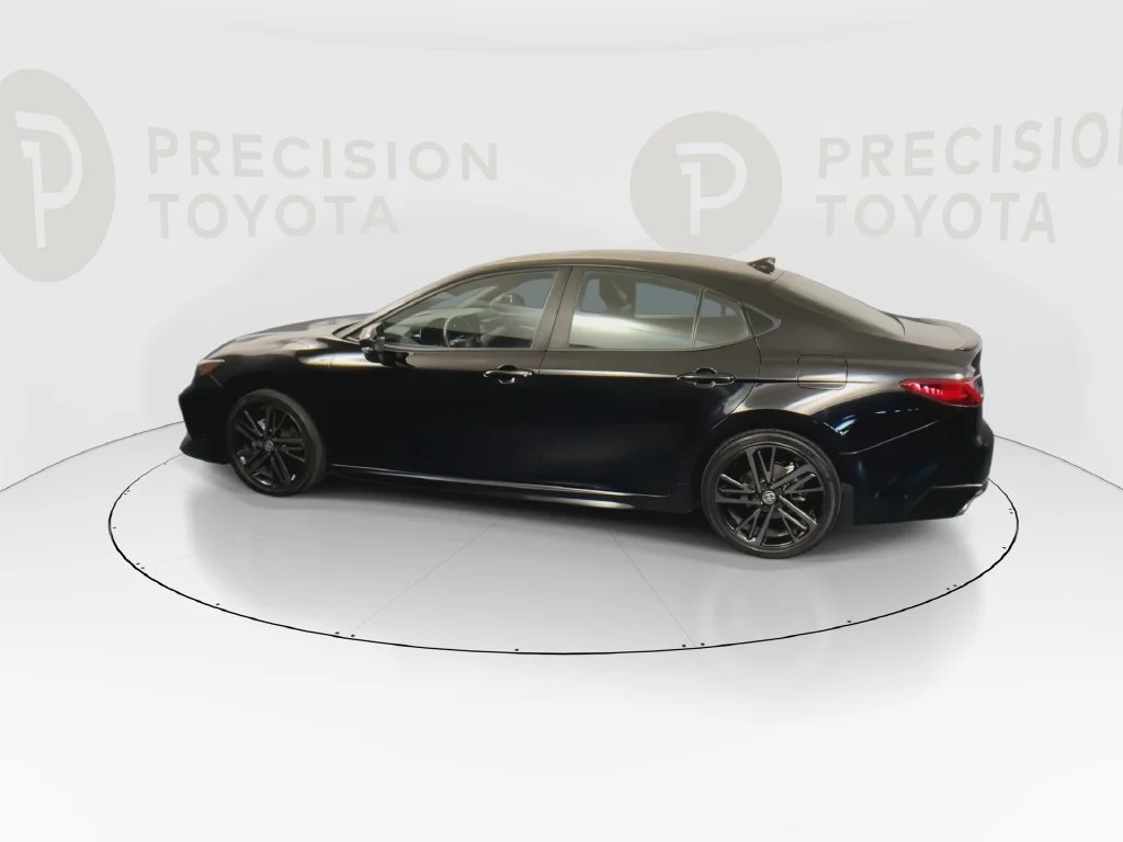 Used 2025 Midnight Black Metallic Toyota XSE image 24