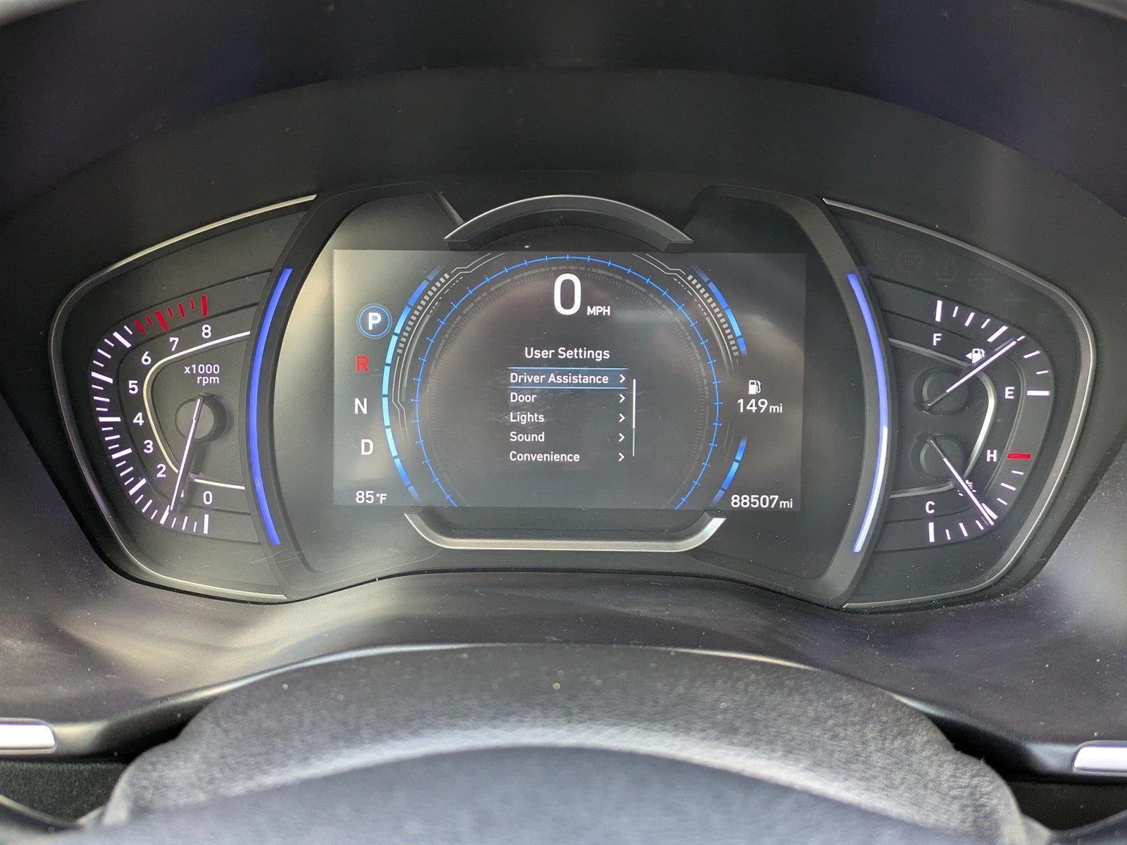Used 2019 Machine Gray Hyundai SEL image 26