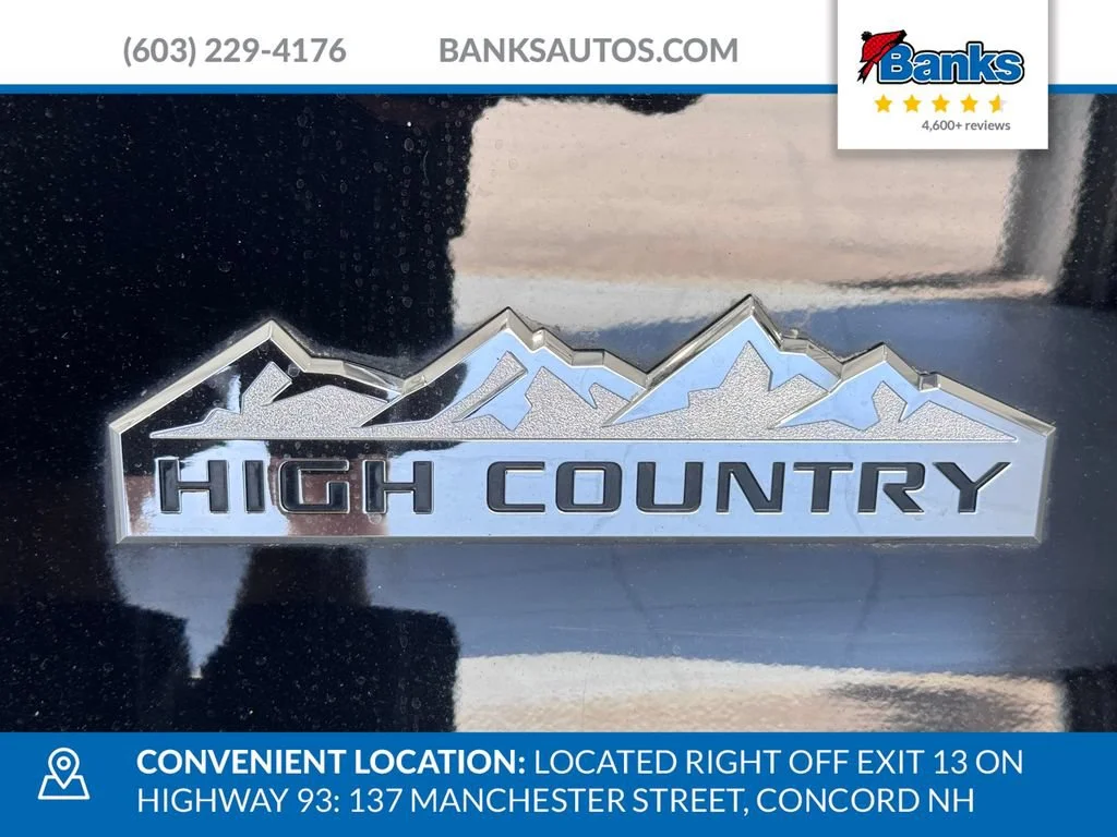Certified Used 2017 BLACK Chevrolet High Country image 6