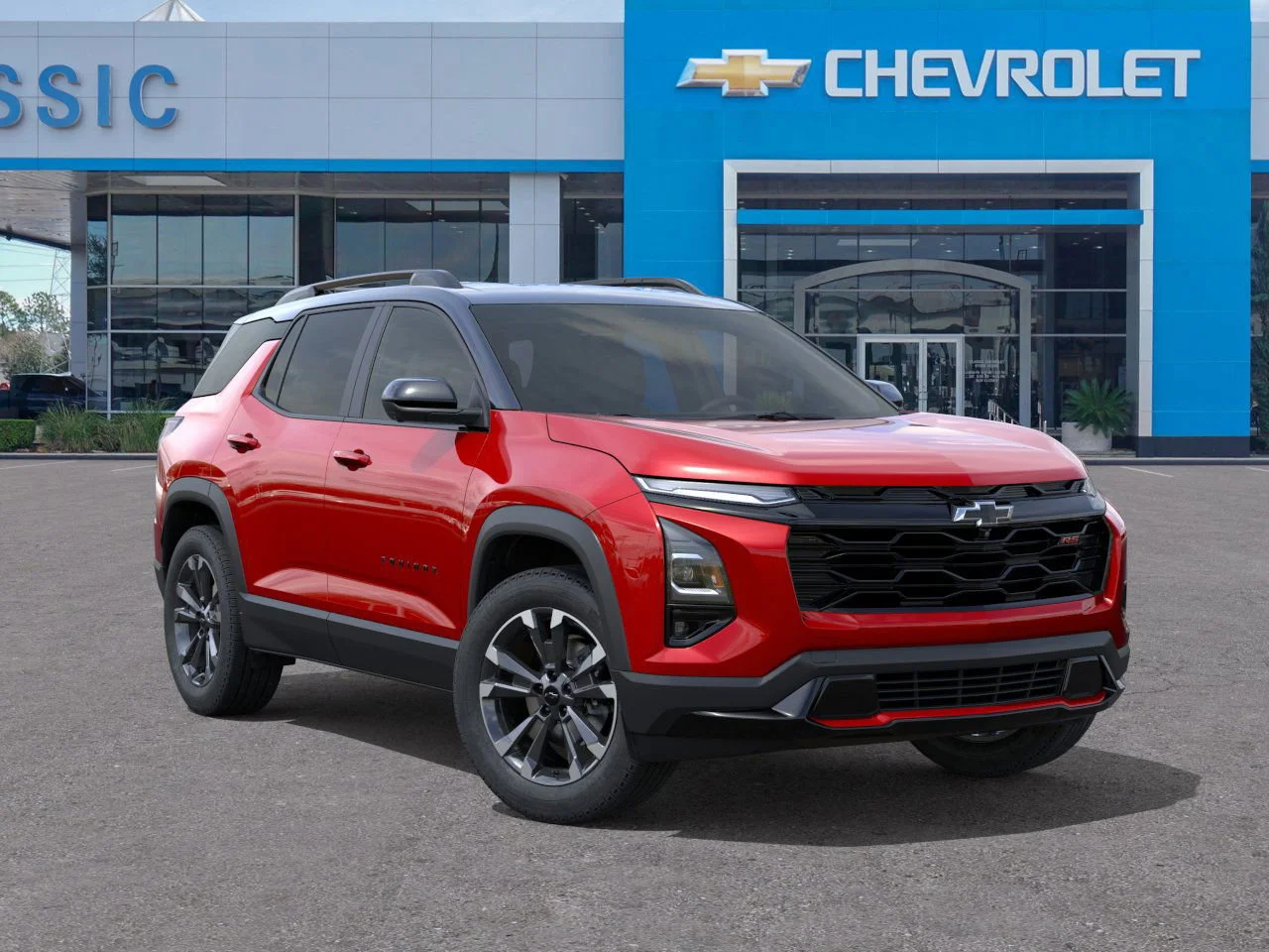2026 Chevrolet Equinox RS Red at Classic Elite Chevrolet Sugar Land