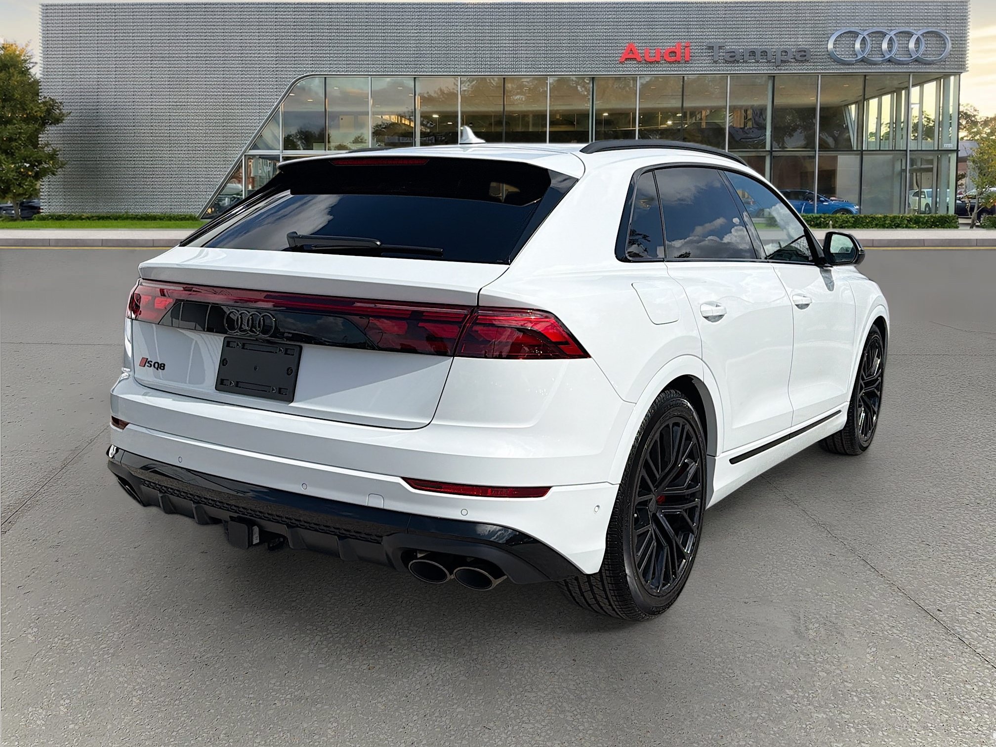 New 2026 Glacier White Metallic Audi Prestige image 3