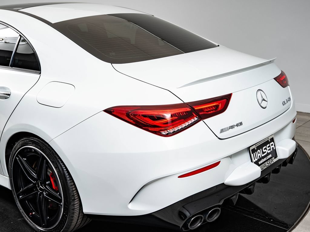 Used 2023 Digital White Metallic Mercedes-Benz CLA 45 AMG® image 20