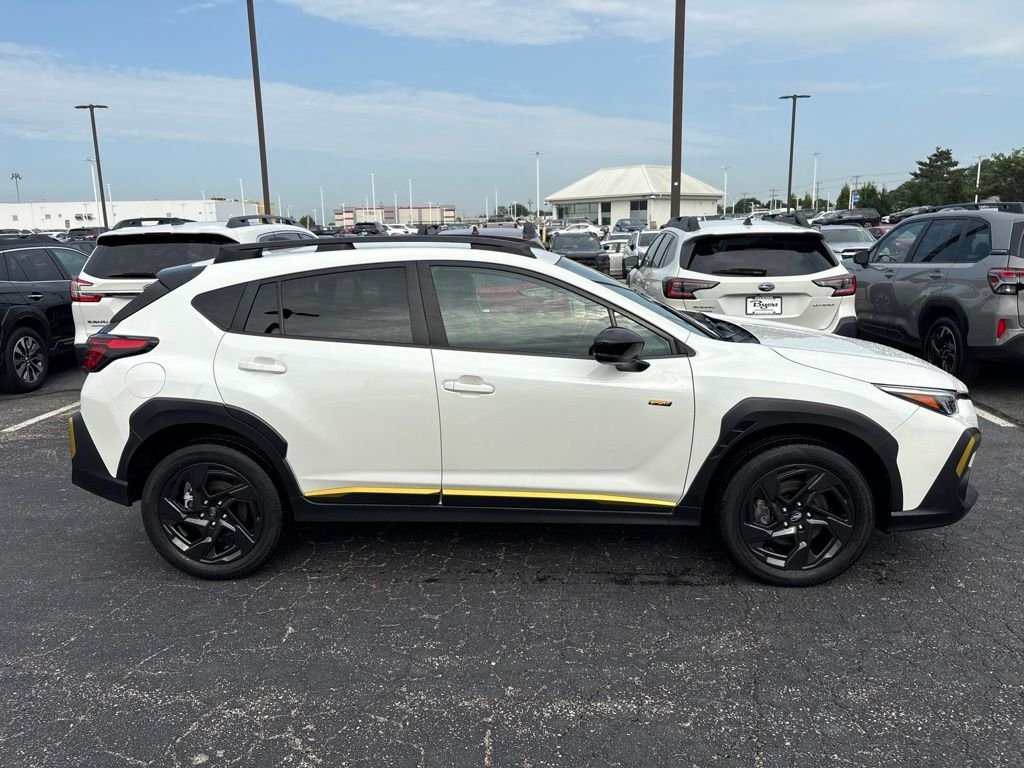 Certified Used 2024 White Subaru Sport image 2