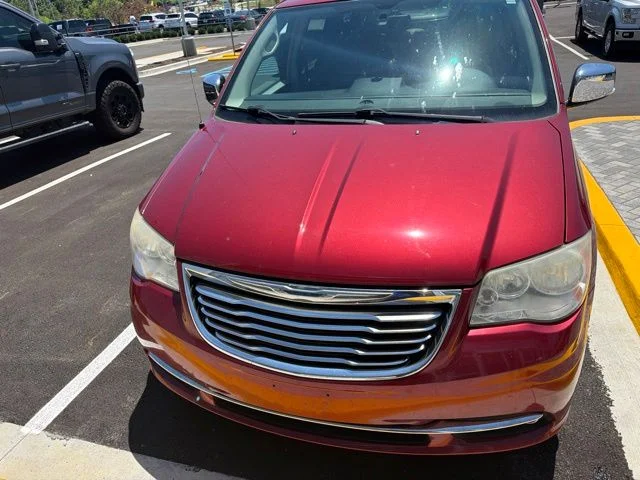 Used 2014 Deep Cherry Red Crystal Chrysler Touring-L image 4