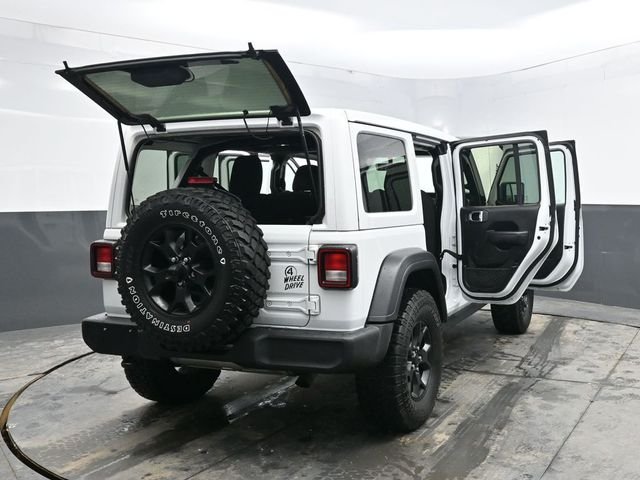 Used 2020 White Jeep Unlimited Willys image 52