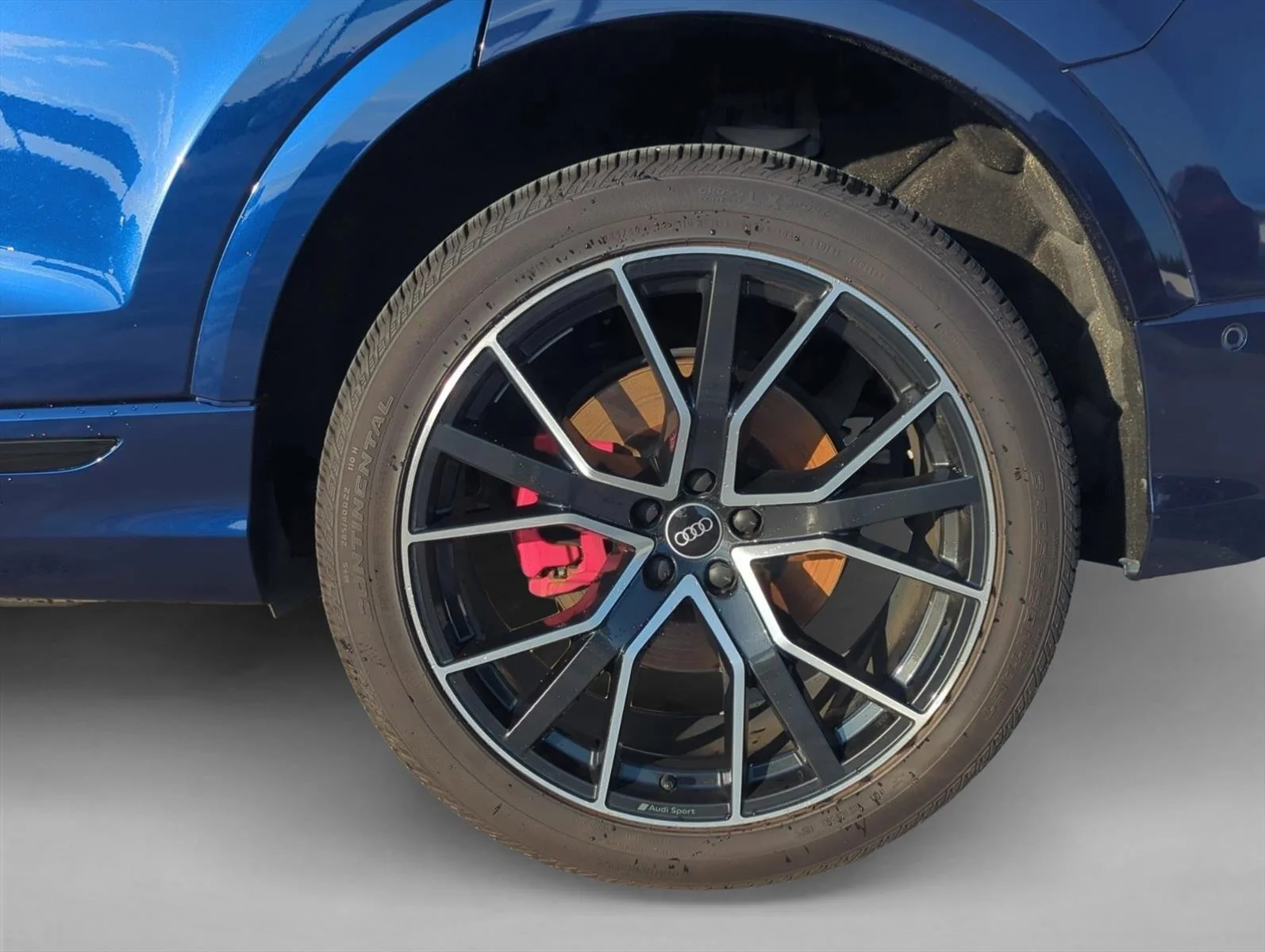 Used 2021 Galaxy Blue Metallic Audi Premium Plus image 6
