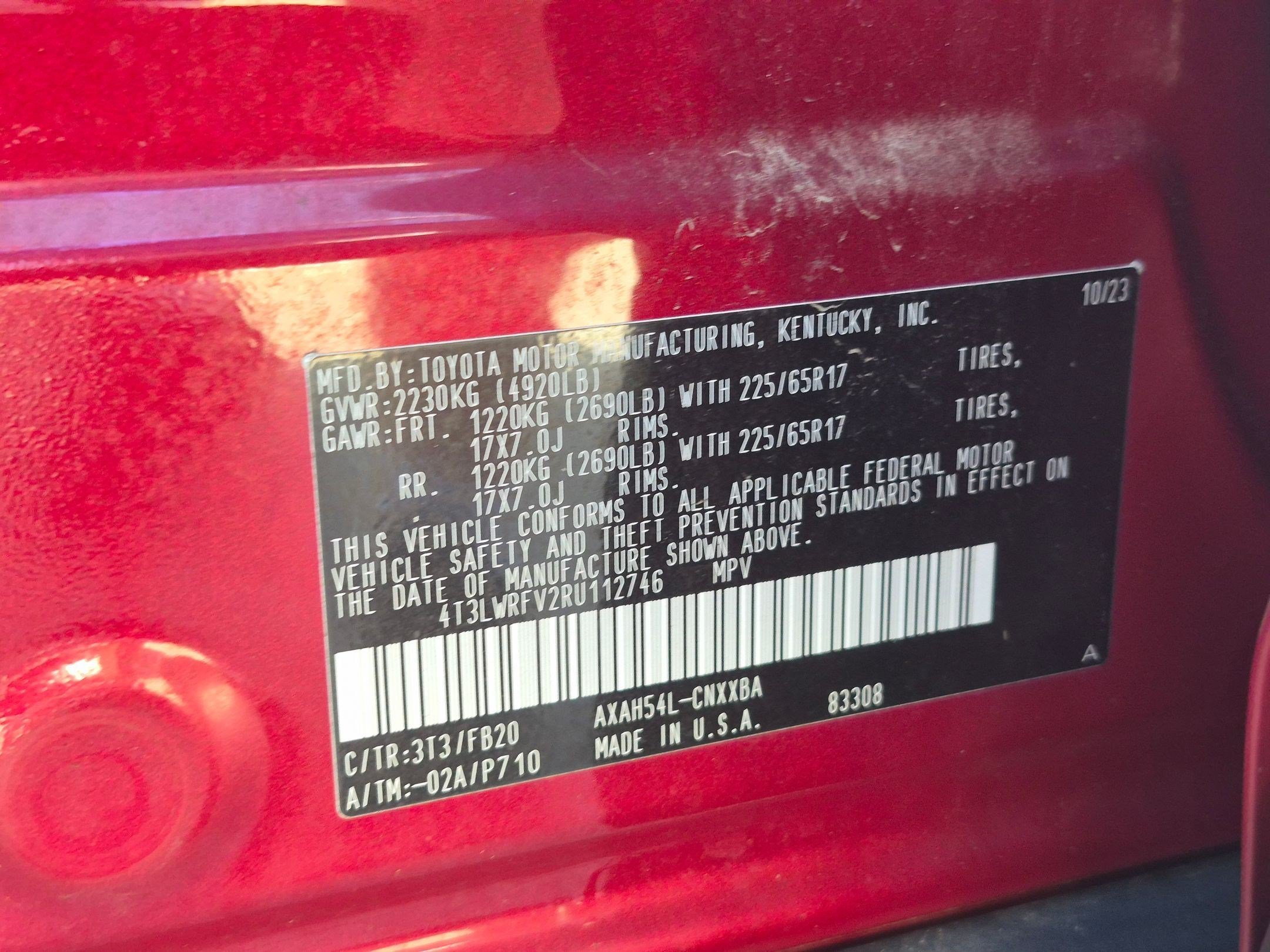 Used 2024 Pearl Toyota Hybrid LE image 31