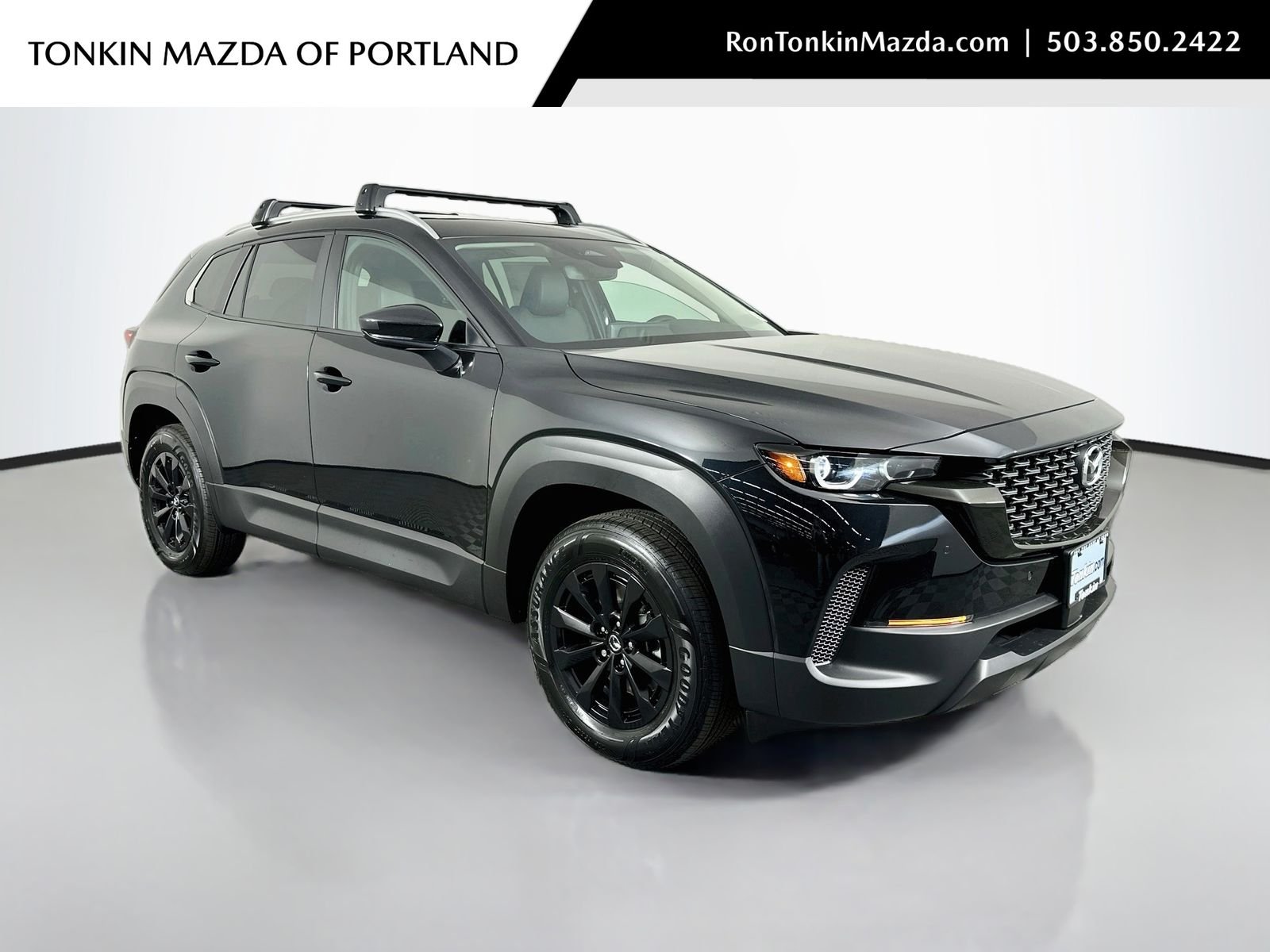 New 2026 Jet Black Mica Mazda Preferred AWD image 1