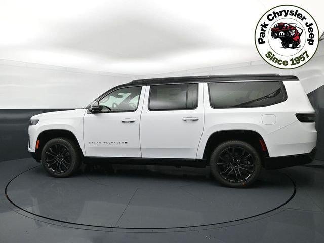 New 2026 Bright White Clear-Coat Exterior Paint Jeep Grand Wagoneer image 3