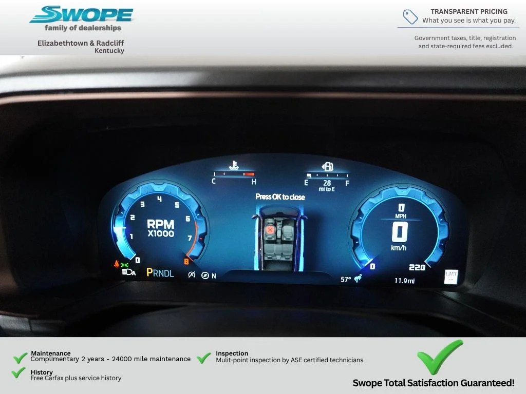 New 2025 Azure Gray Metallic Tri-Coat Ford Outer Banks® image 4