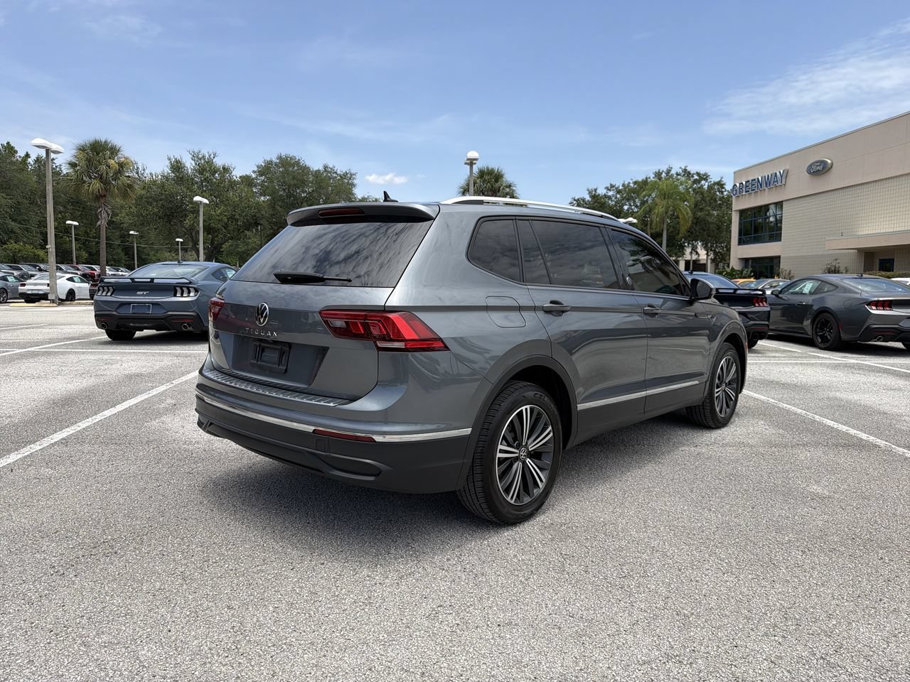 Used 2024 Platinum Gray Metallic Volkswagen Wolfsburg Edition image 3