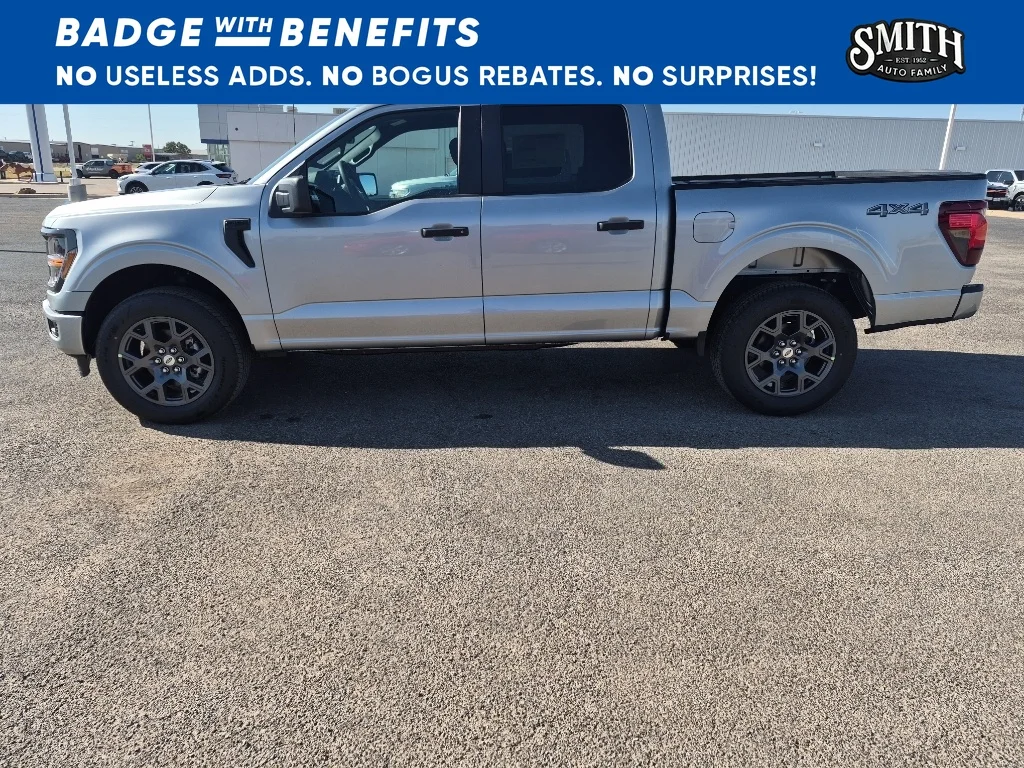 New 2026 Iconic Silver Metallic Ford STX® image 3