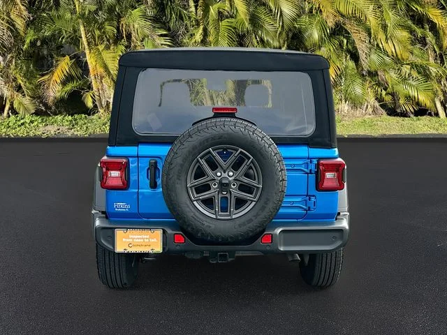 Certified Used 2024 Blue Jeep Sport S image 7