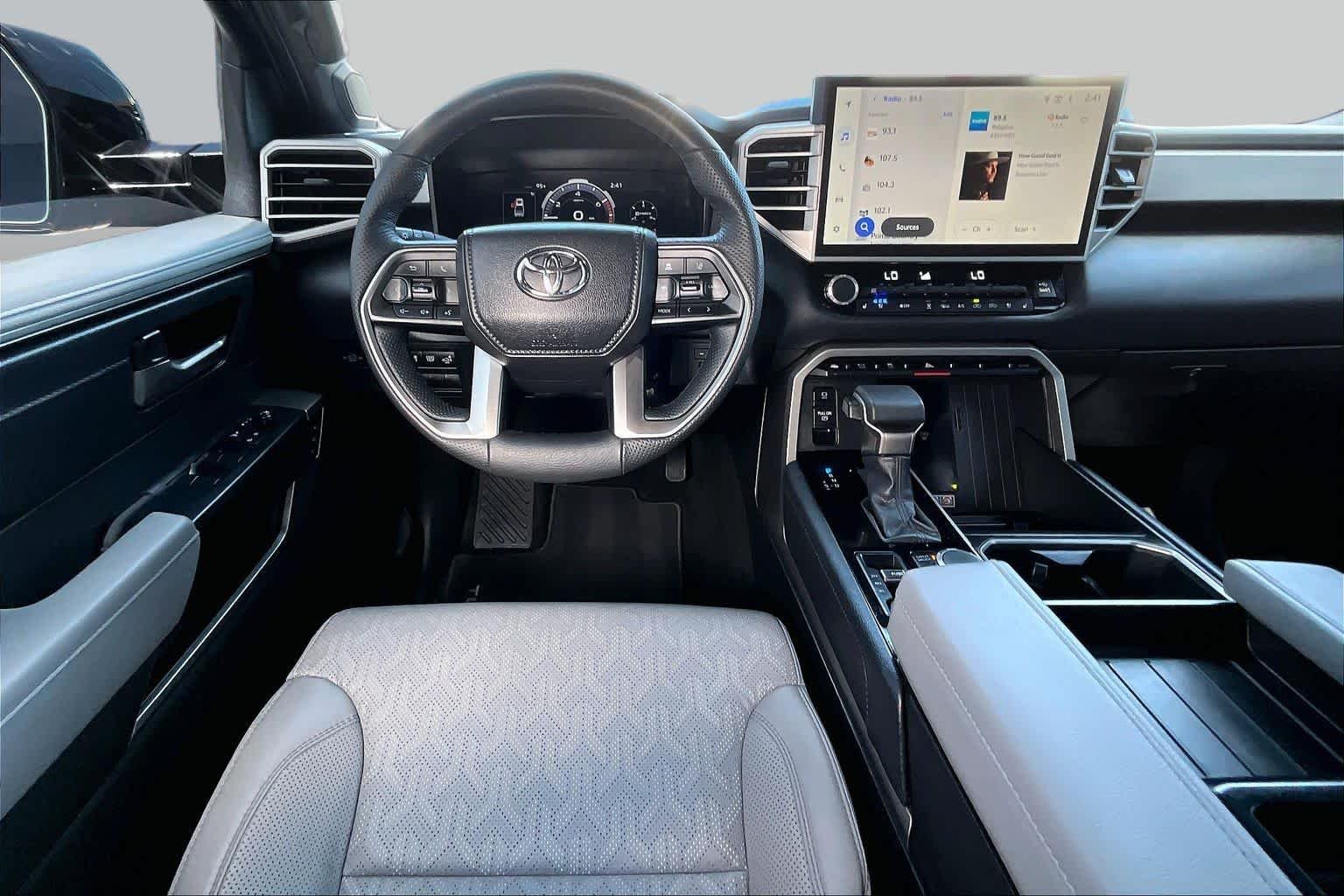 Used 2025 Midnight Black Metallic Toyota Limited image 6