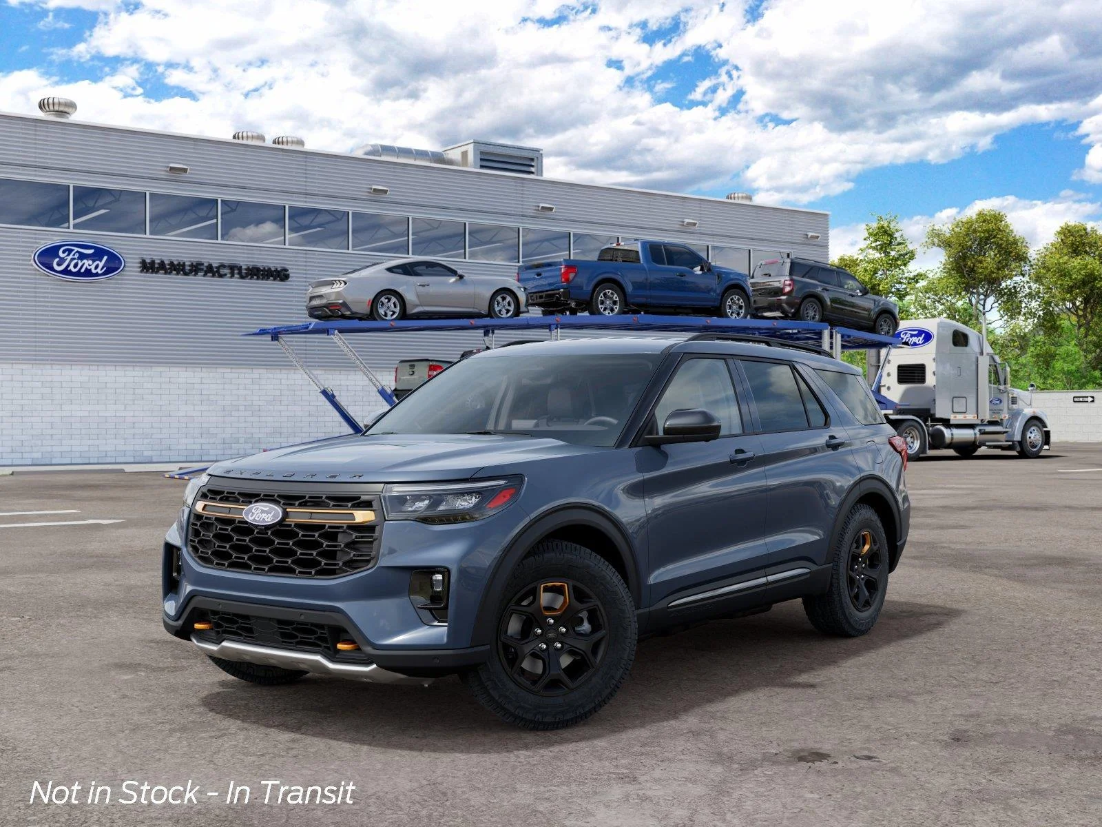 New 2027 Vapor Blue Metallic Ford Tremor® image 3