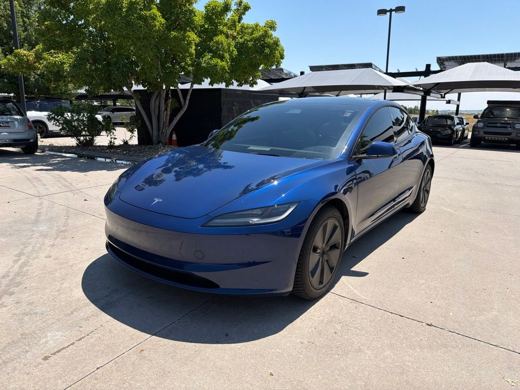 Used 2025 Blue Tesla Long Range image 1